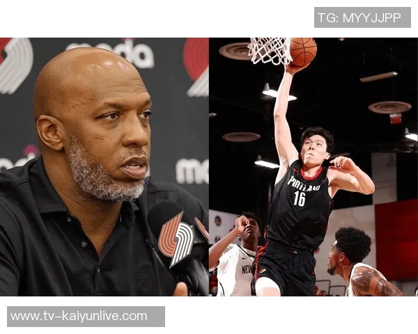 杨瀚森的活力与激情让比卢普斯赞不绝口的瞬间